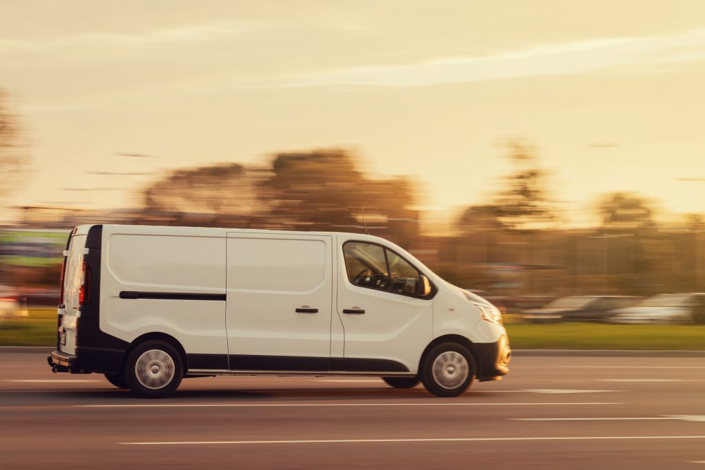 White van to showcase what happens to a business vehicle if you go bankrupt