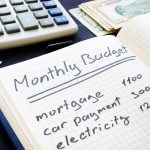 Monthly household expenses depicting bankruptcy living expenses allowances