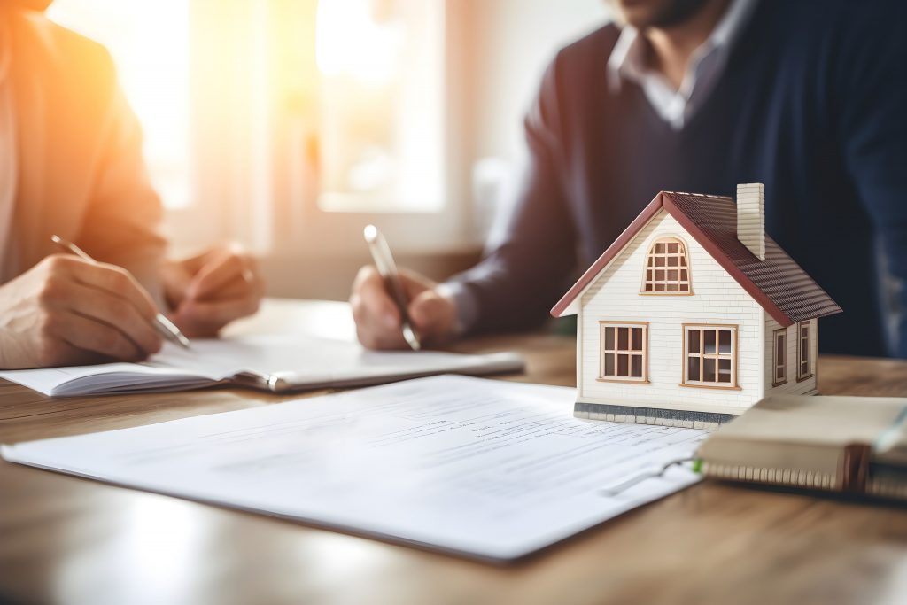 Image of house owned by two people in joint names