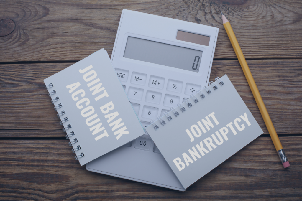 Will your joint bank account remain open if you do a joint bankruptcy?