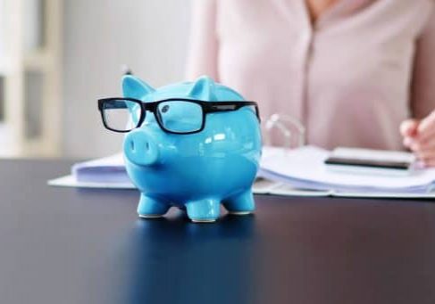 Financial Money Advice. Saving In 401K. Piggybank Deposit